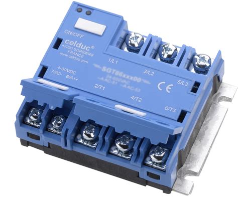 Solid state relays (SSRs) and solid state contactors 